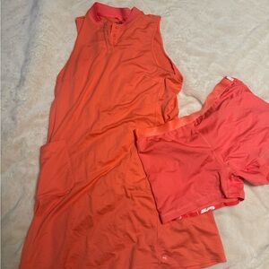 Puma Bright Orange Polo Shirt